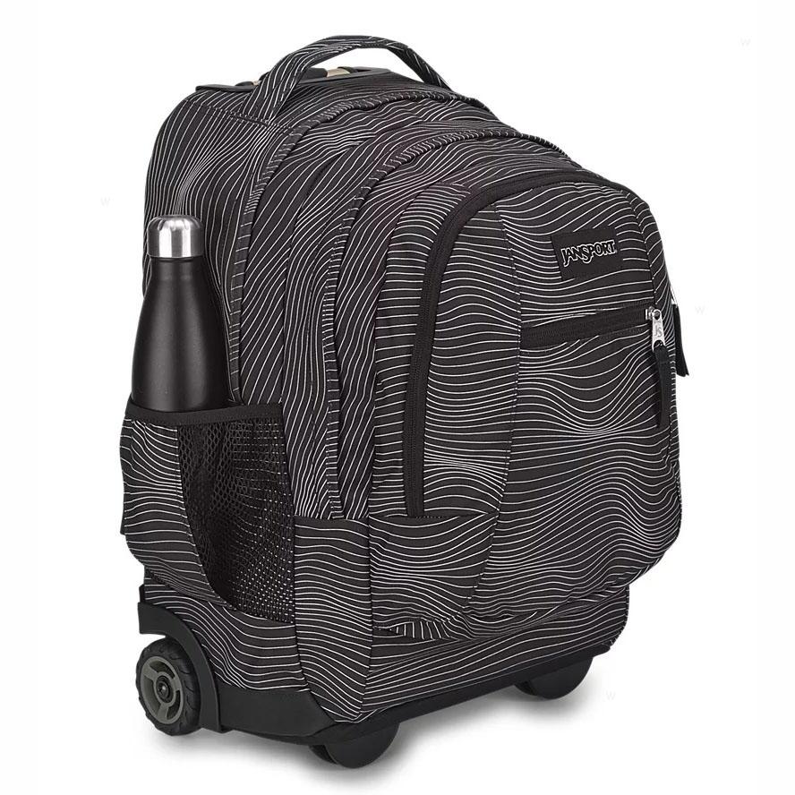 Sac à Dos à Roulettes JanSport Driver 8 Noir | TZS-39723812